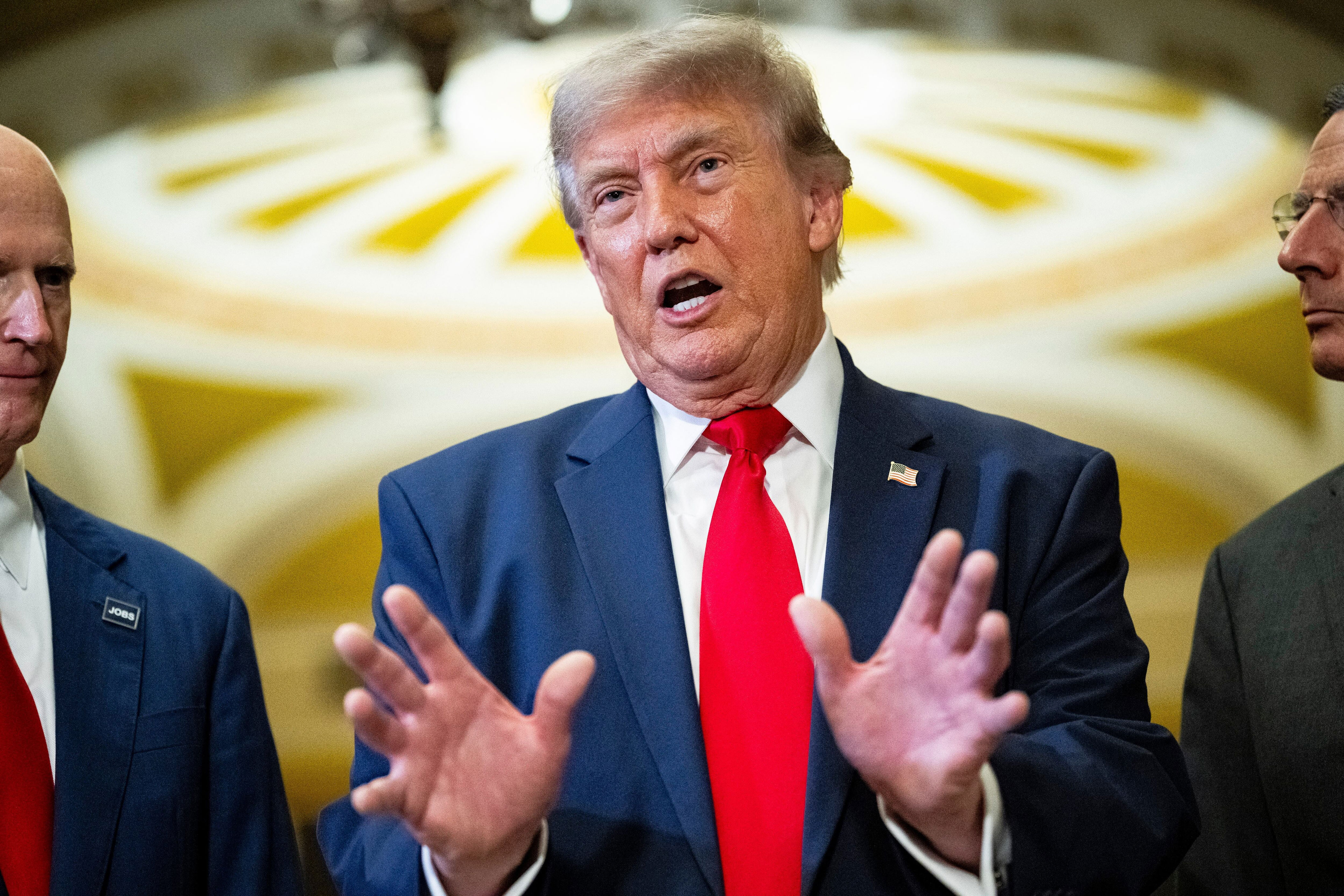 Trump requests 100 trillion won for Iran war costs