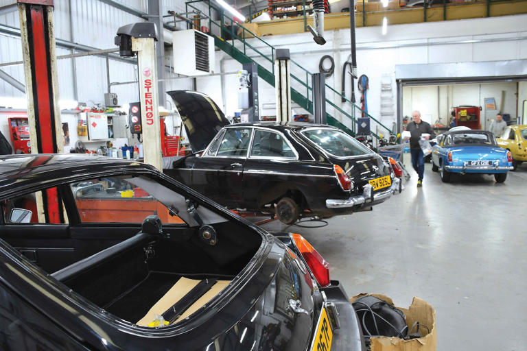 Inside this world-famous MG treasure trove