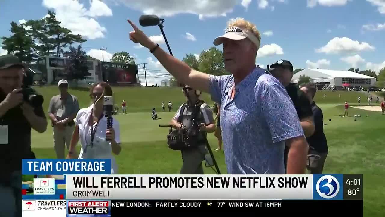 Will Ferrell brings new character to Travelers Championship