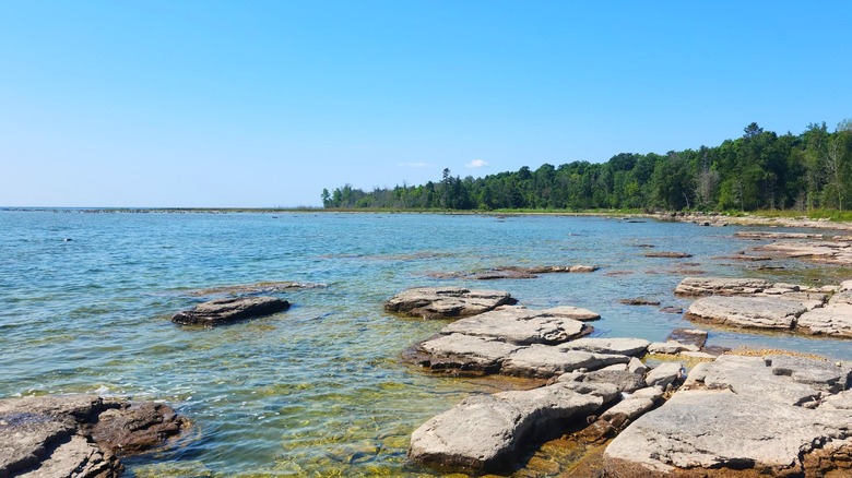 Wisconsin's beautiful state park on Lake Michigan's banks offers a