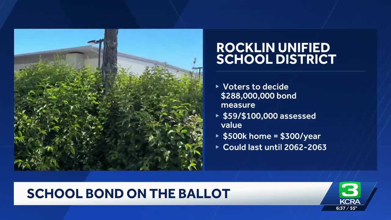 Rocklin Unified Schools will ask voters for $288 million bond in November