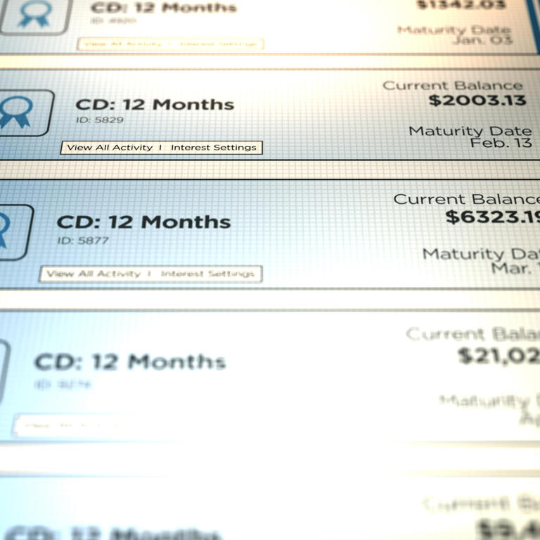 How much interest can a $45,000 CD account earn now?