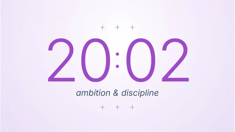 20h02, l'heure miroir de l'ambition juste