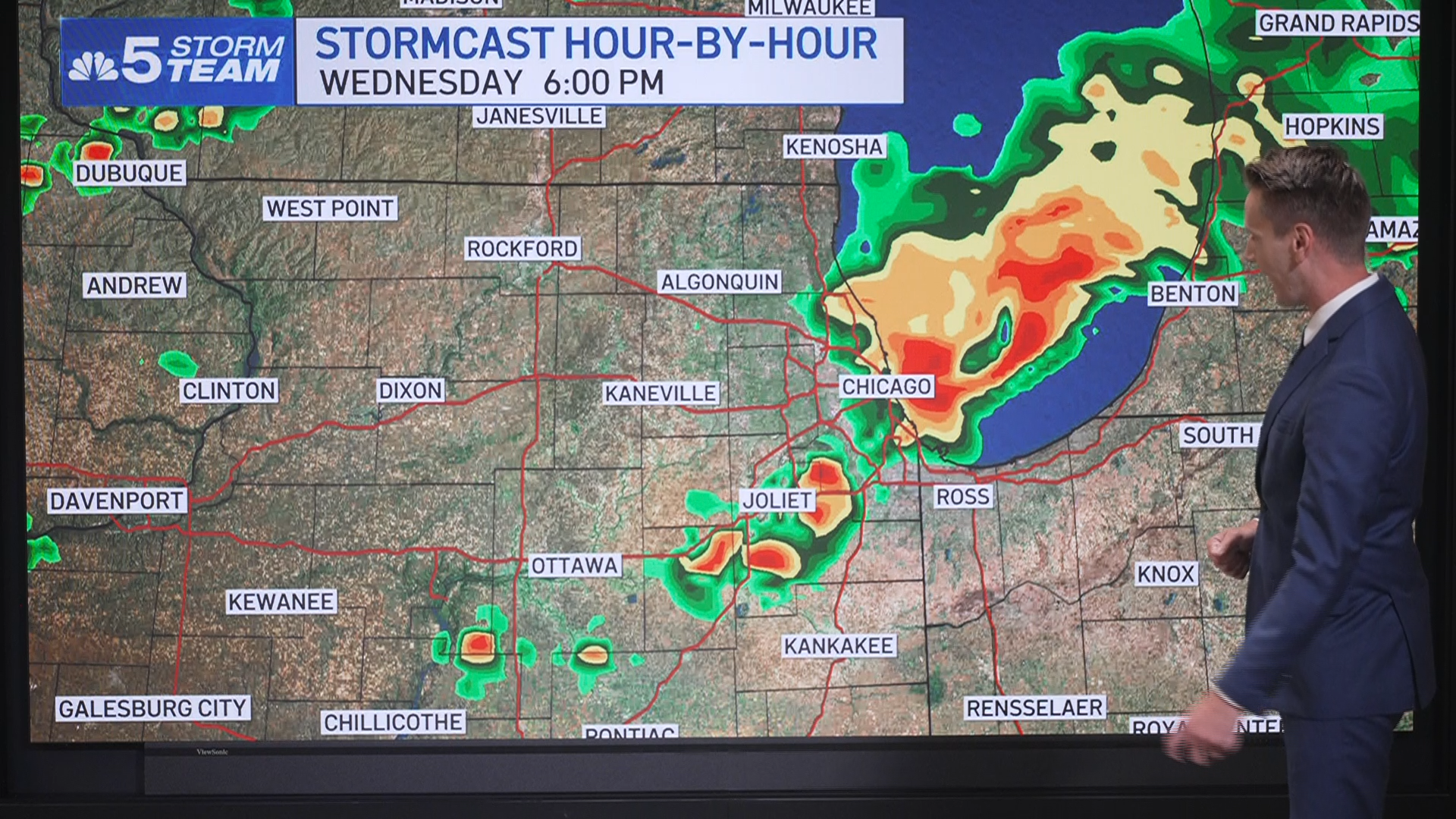 Severe weather threat upgraded for Chicago area with 2 waves possible ...