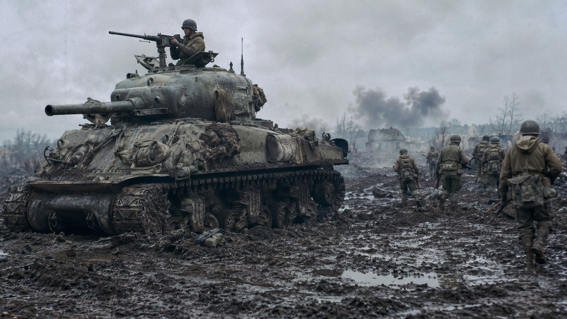 The American tank commander who refused to stop fighting in World War II