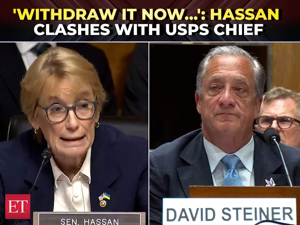 'Blatantly illegal…': Hassan grills postmaster general over USPS's new ...
