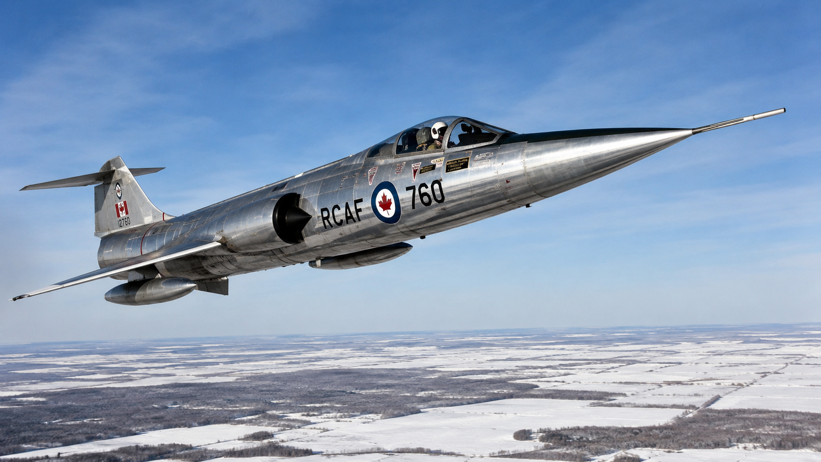 Nearly half lost in Canada, zero in Spain: The F-104’s split legacy
