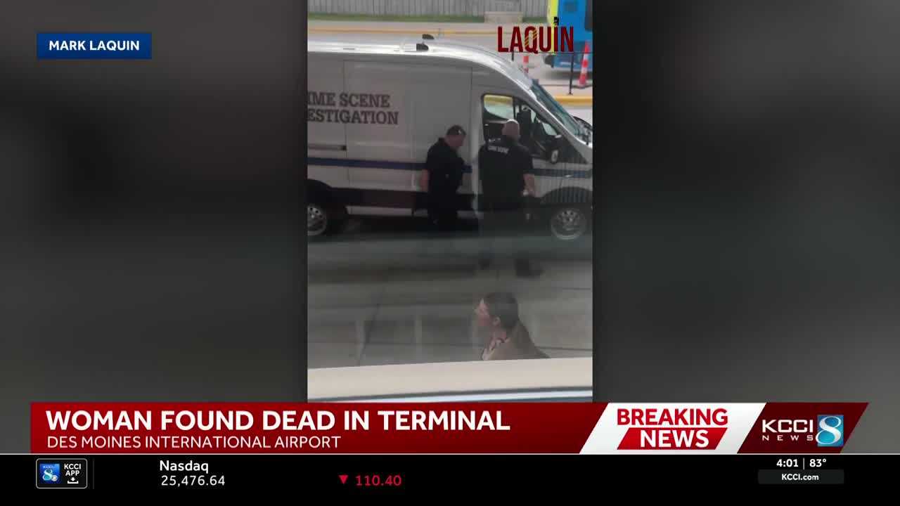 Police investigate woman’s death at Des Moines Airport
