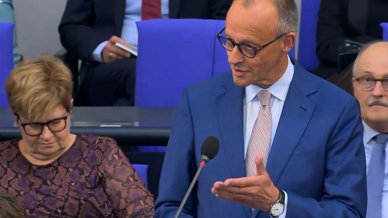 AfD-Spruch von Friedrich Merz bringt Bundestag zum Lachen