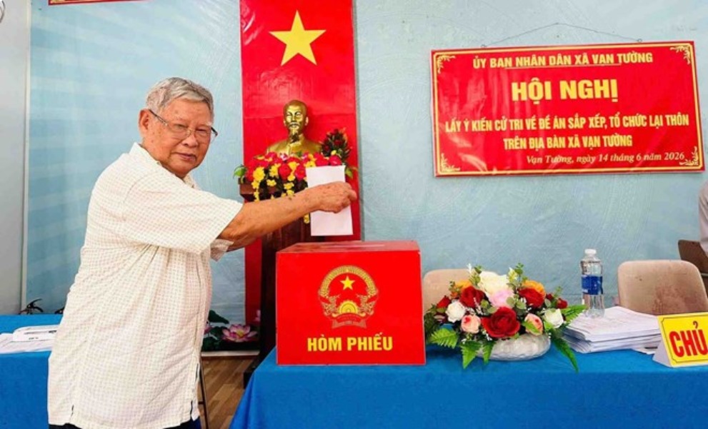 Địa phương quy định số người hoạt động không chuyên trách khi sắp xếp thôn, tổ dân phố