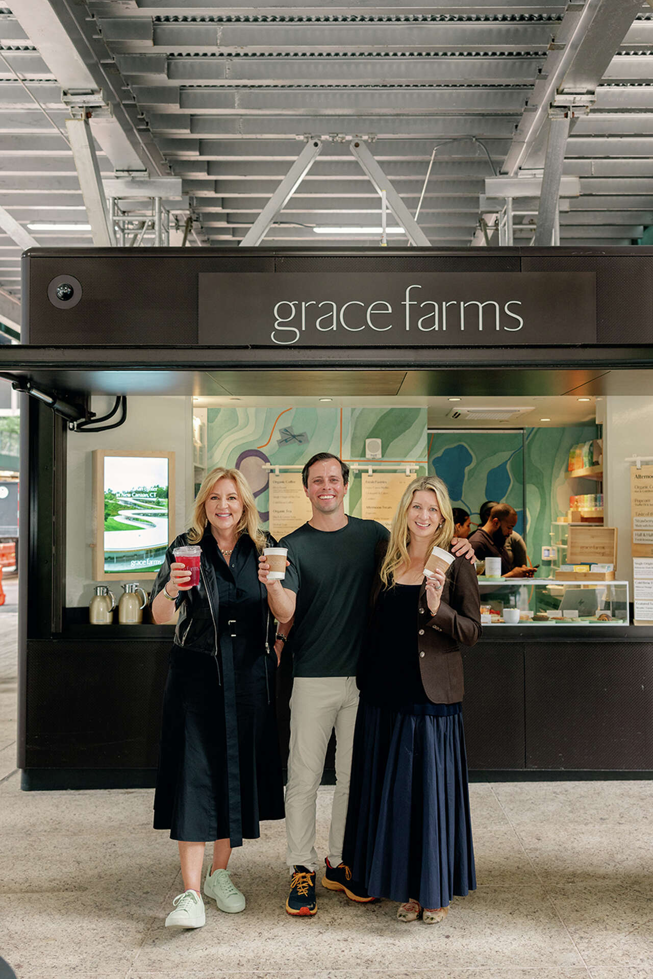 New Canaan's Grace Farms brings its coffee and tea to 'busiest corner ...