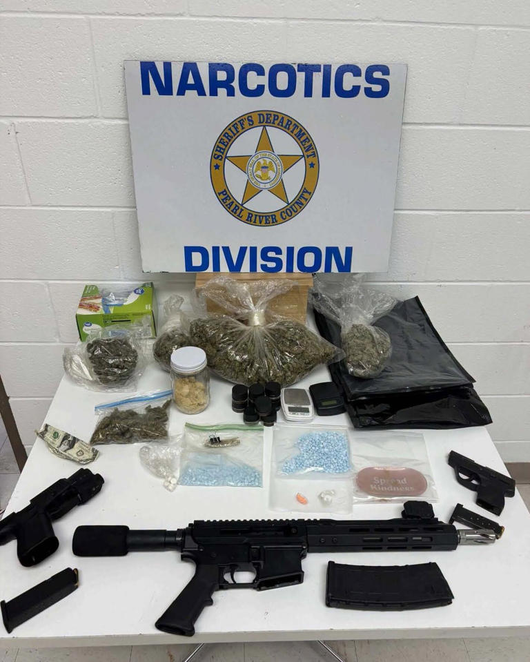 Two arrested in Carriere after drug bust unveils fentanyl, meth and ...