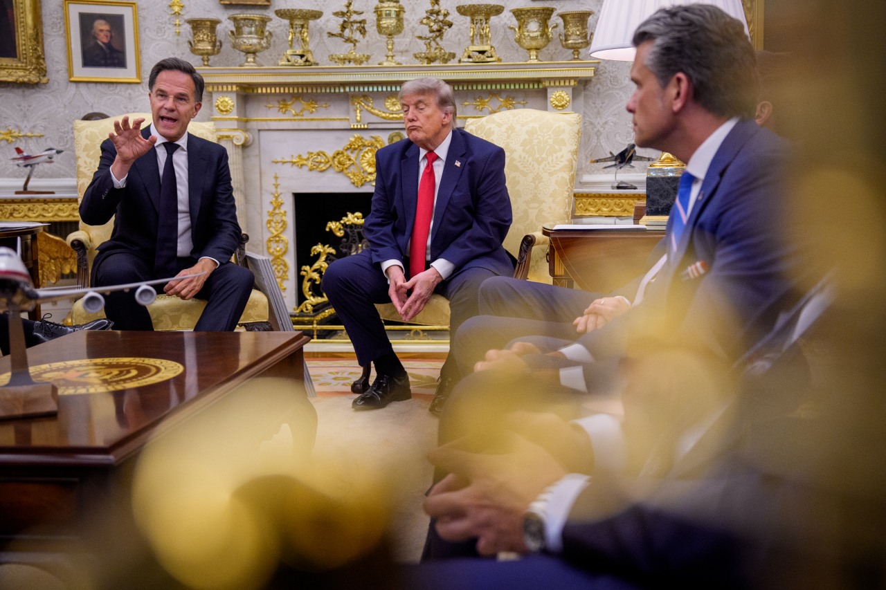 NATO Secretary-General Mark Rutte met Wednesday at the White House with Trump and Defense Secretary Pete Hegseth.