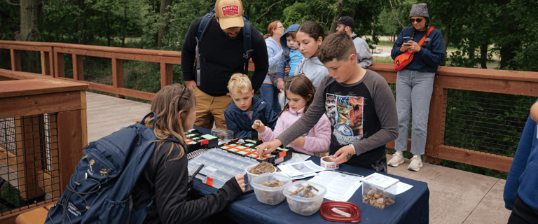 Free drop-in discoveries events at Three Rivers Park District