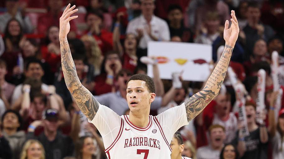 Razorbacks' forward Trevon Brazile selected No. 35 overall to Denver ...