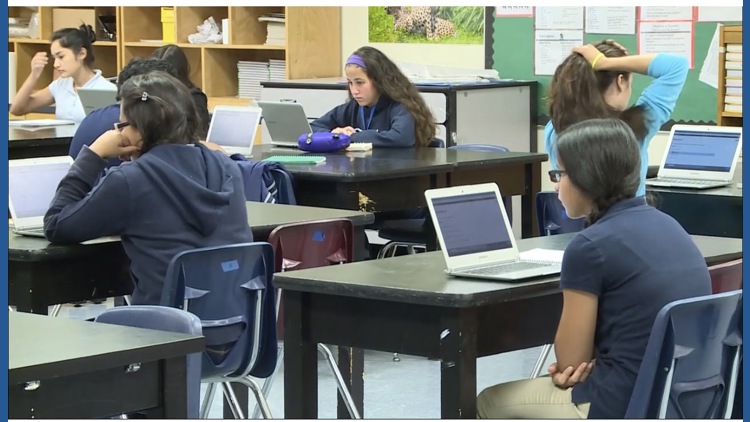 Parents push CMS to reduce technology use in early grades