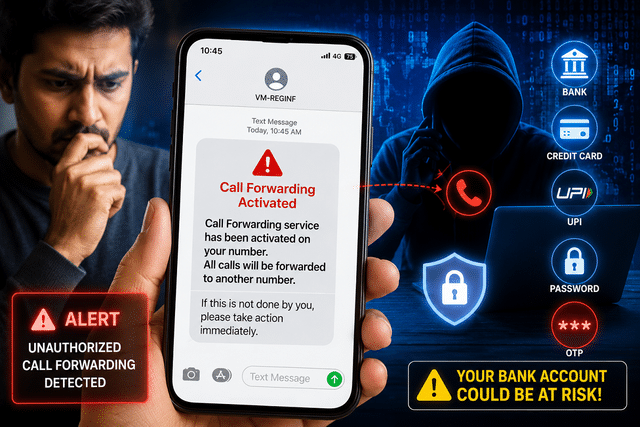 Call forwarding scam alert: Never ignore this SMS; dial this secret ...