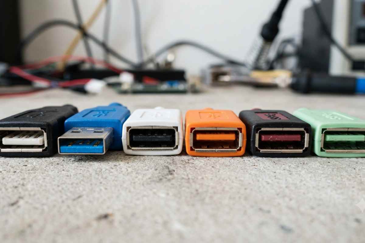 Il colore del connettore USB ha un significato nascosto e cambia ...