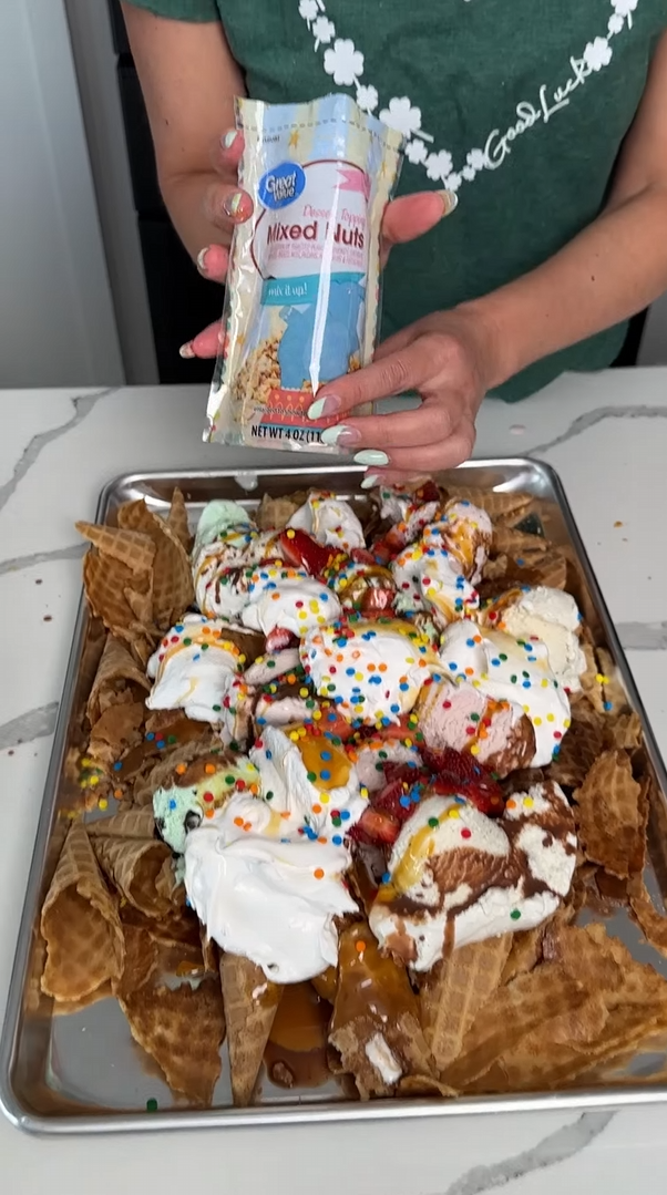 Fun and easy ice cream nachos for the ultimate summer dessert