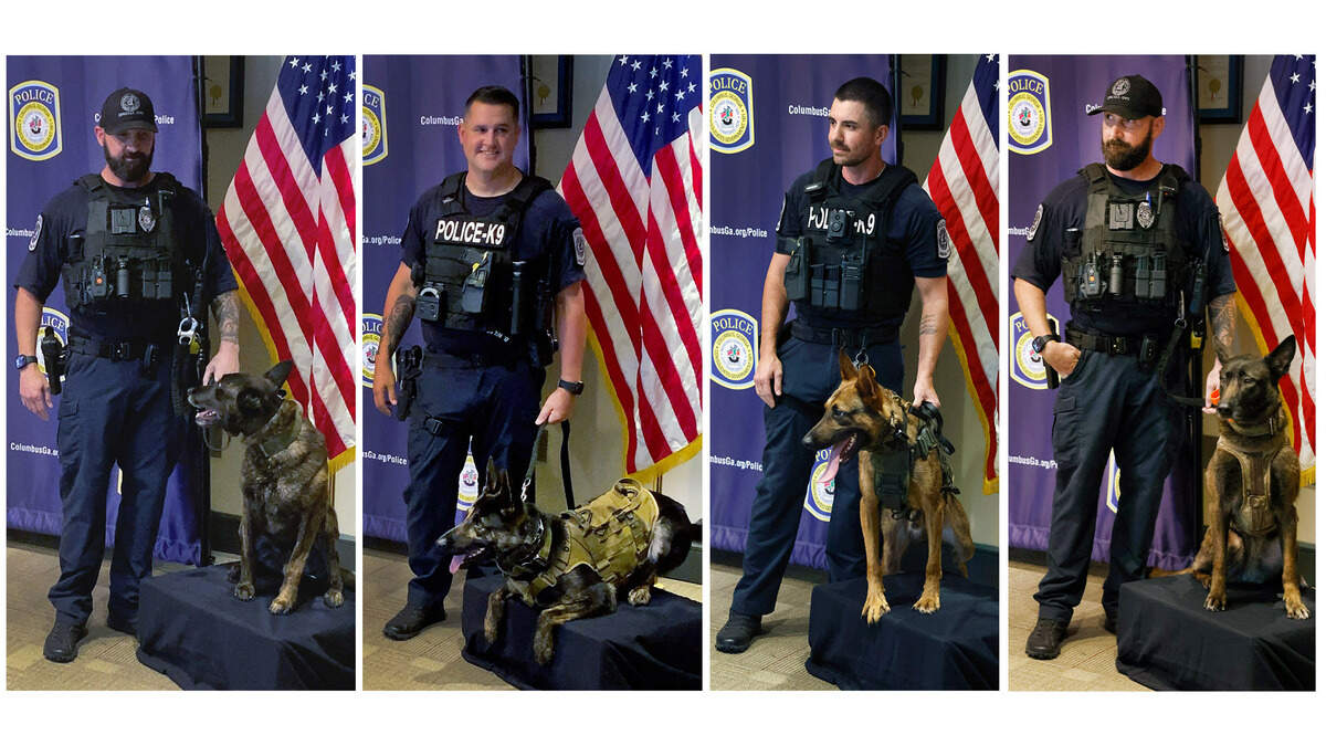 Columbus police give update on K9 and officer shot during shootout with ...