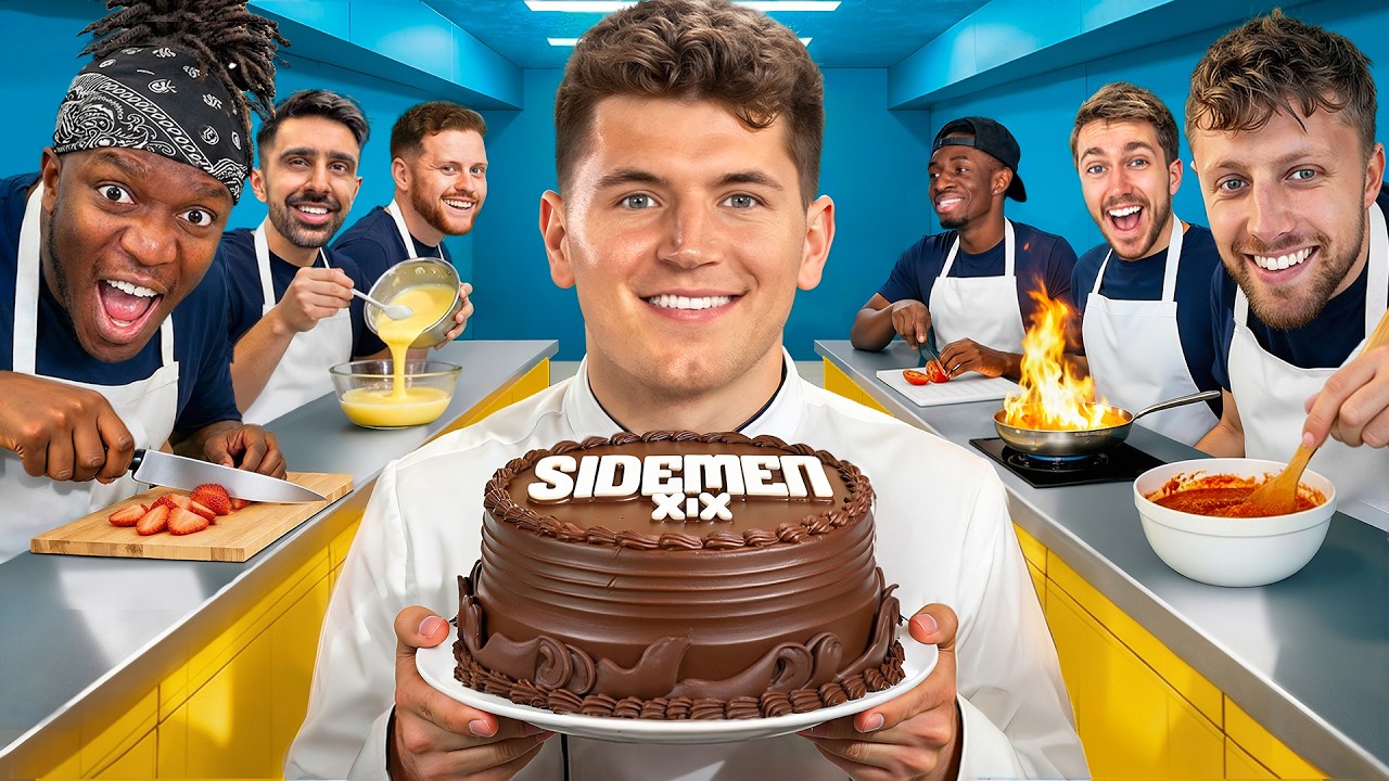 He challenged the Sidemen to a cooking battle and the kitchen turned ...