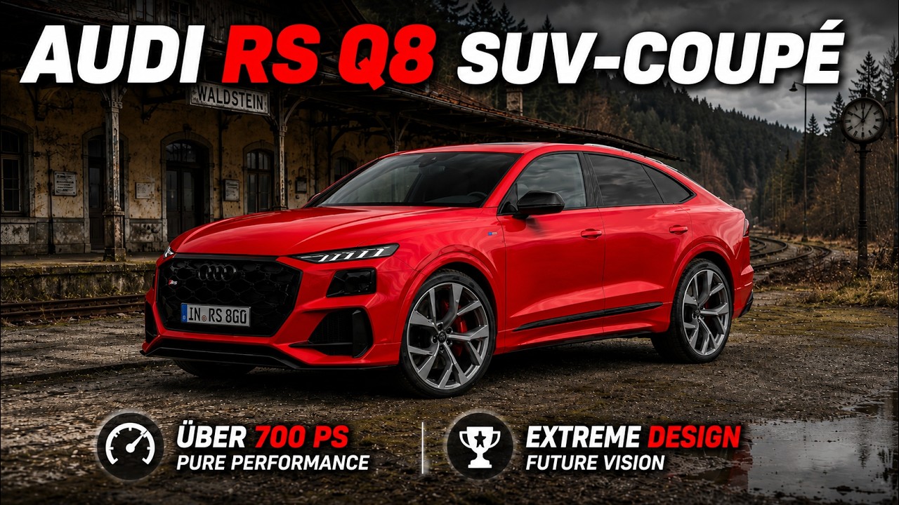 2028 Audi RS Q8 SUV-Coupé: Nächste Generation mit +700 PS?