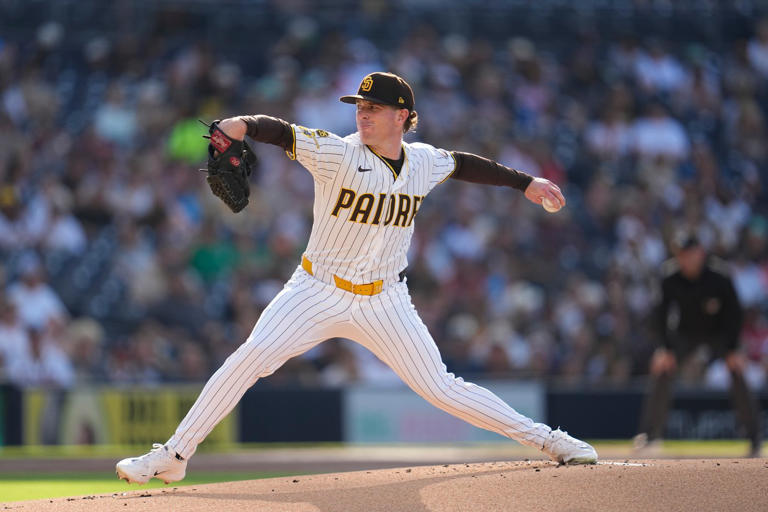 France homers, Sears wins season debut as Padres beat Braves 5-2 for 3 ...