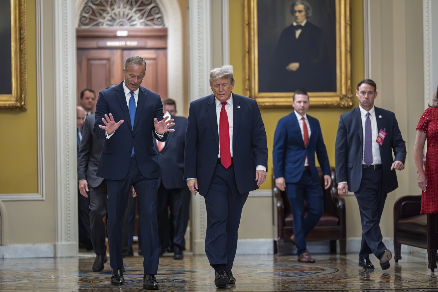 Senate Republicans hold new vote on war powers after Trump berated them ...