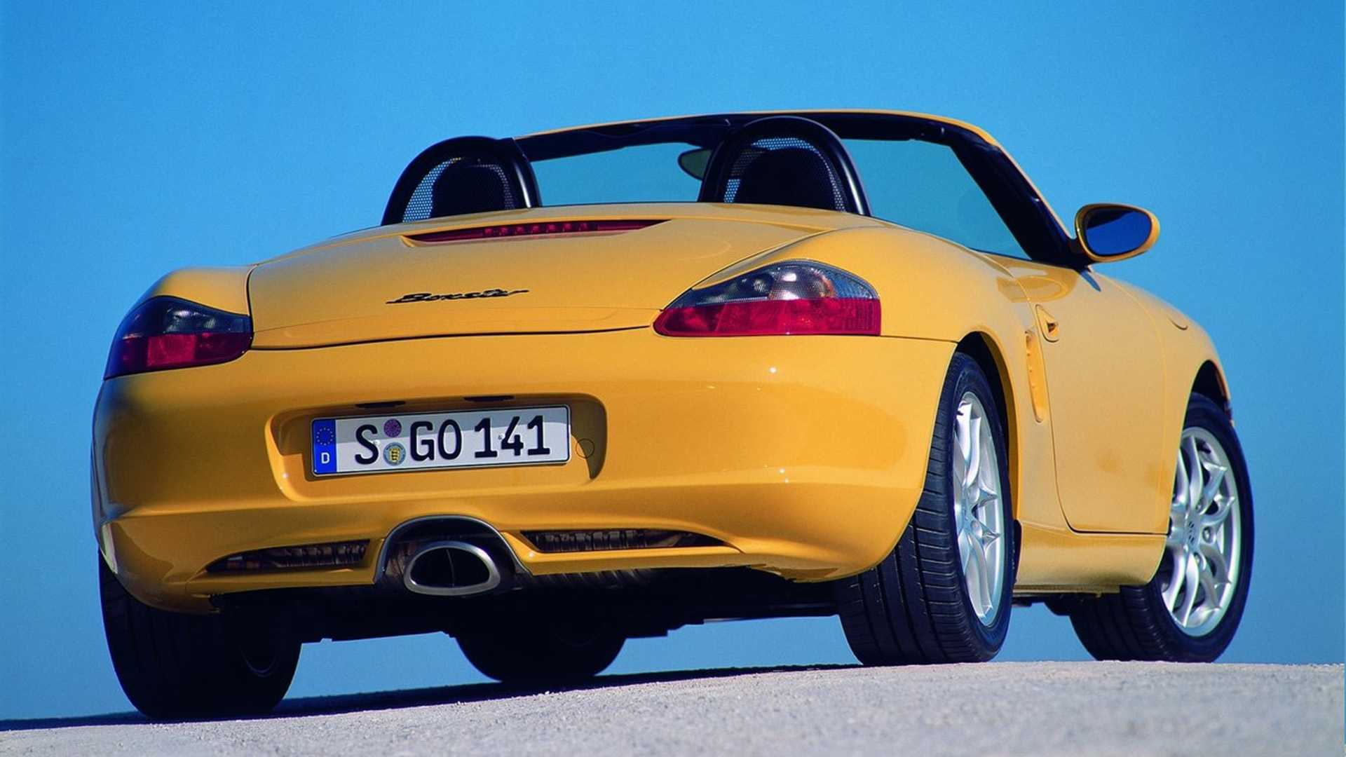 Porsche 986 Boxster Manual Rear Three Quarter