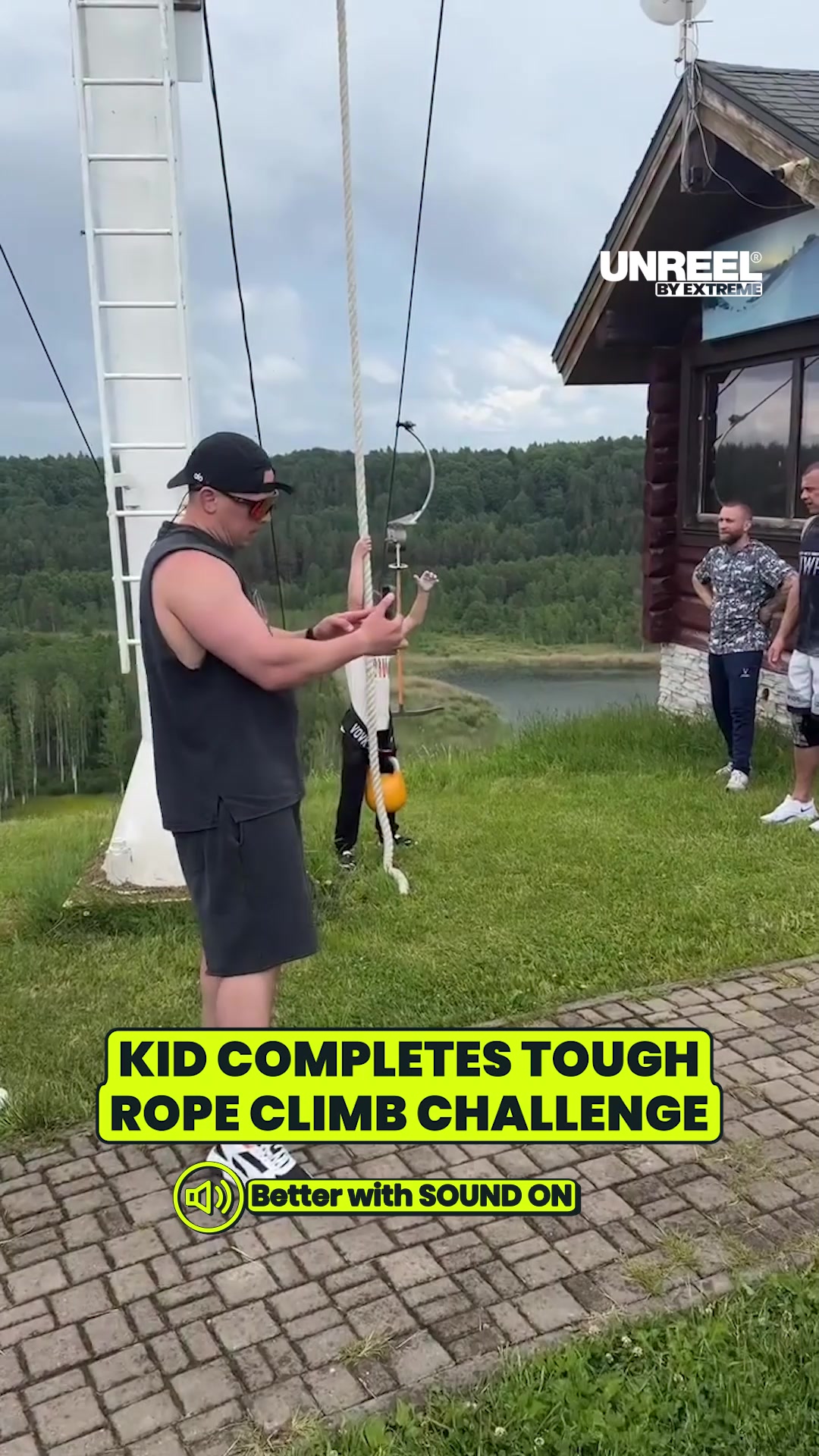 Artur’s epic weighted rope climb: ultimate youth fitness challenge ...