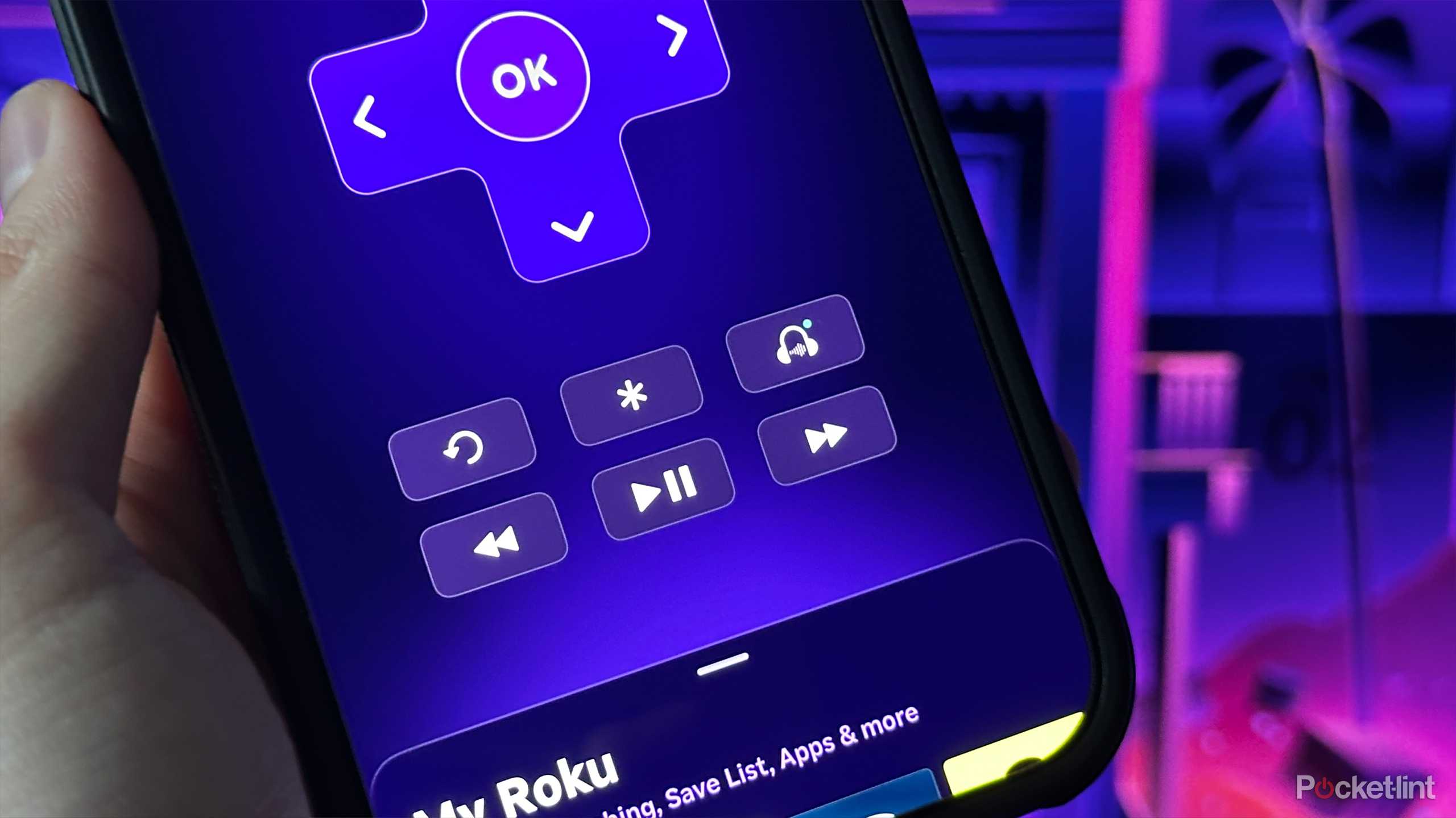 Roku Headphone Mode activated.