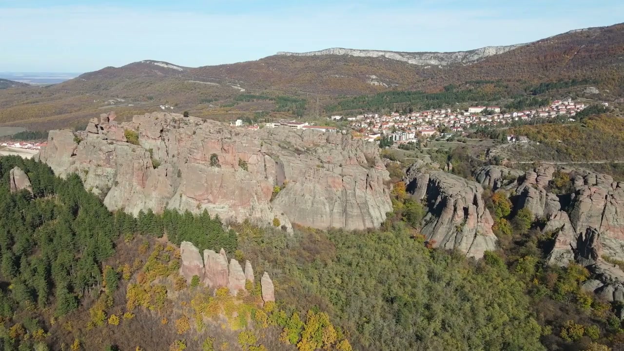 Belogradchik, Bulgaria: Drone views of rock maze