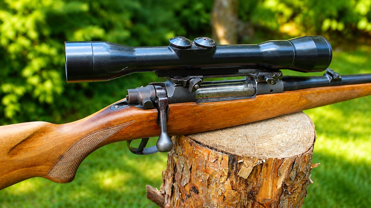 These hunting rifles are old, plain, and still deadly