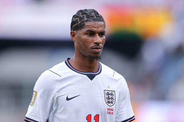 England star and Man Utd outcast Marcus Rashford