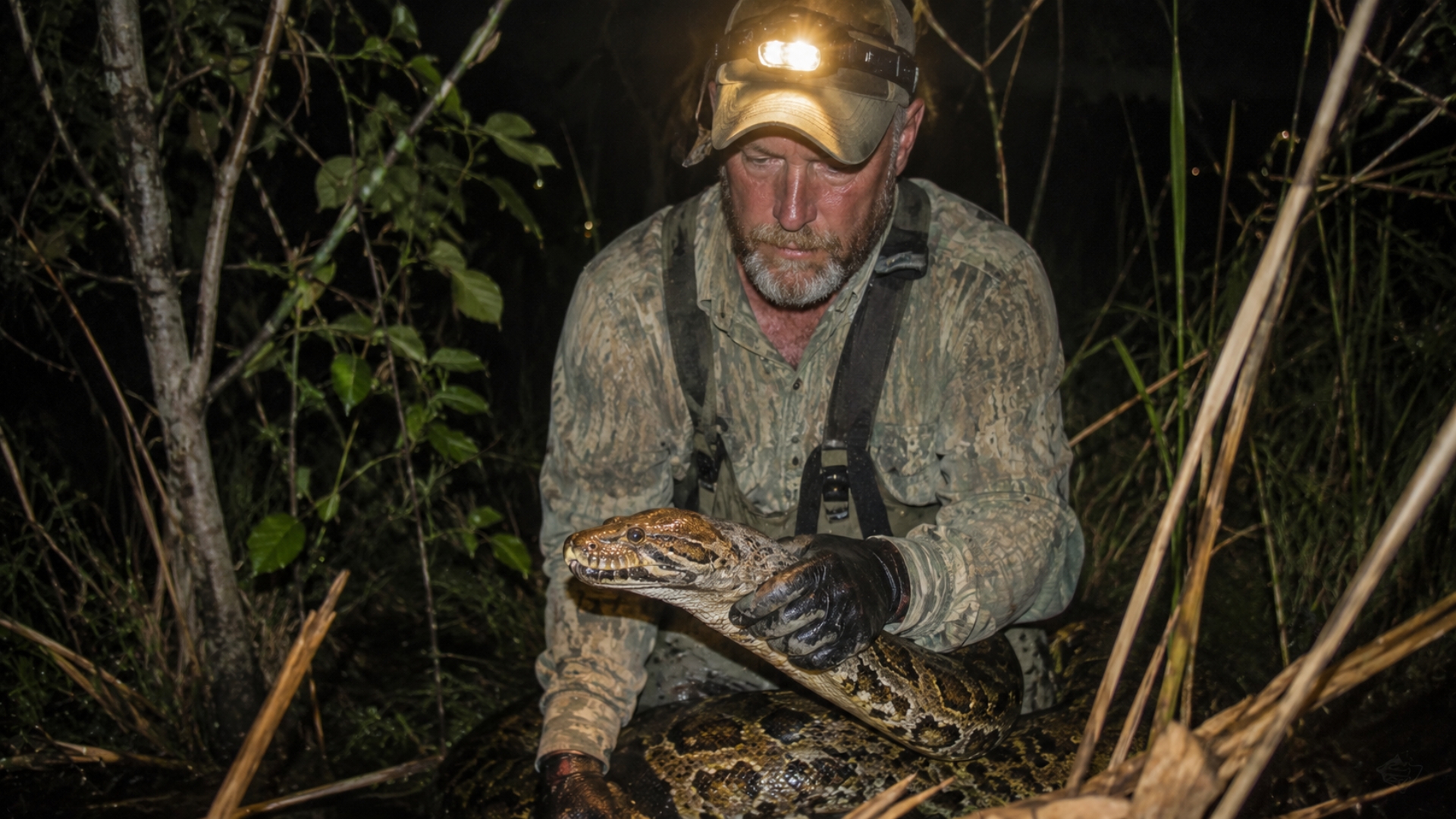 Florida’s record python hunter shows the hard reality of invasive ...