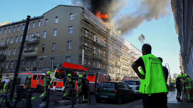 Nach den Taten legte der Arzt Feuer.