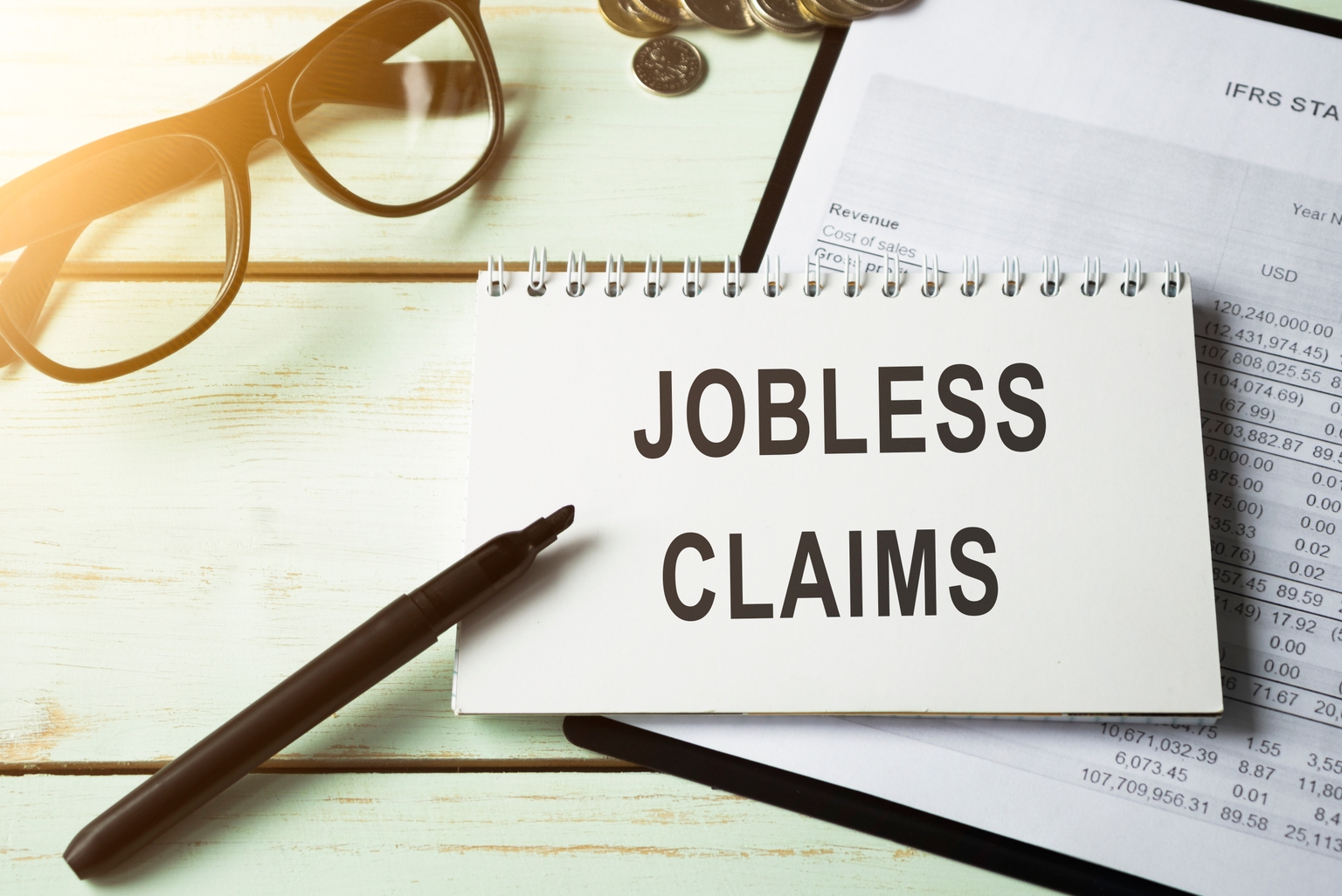 Initial jobless claims fall more than expected in past week