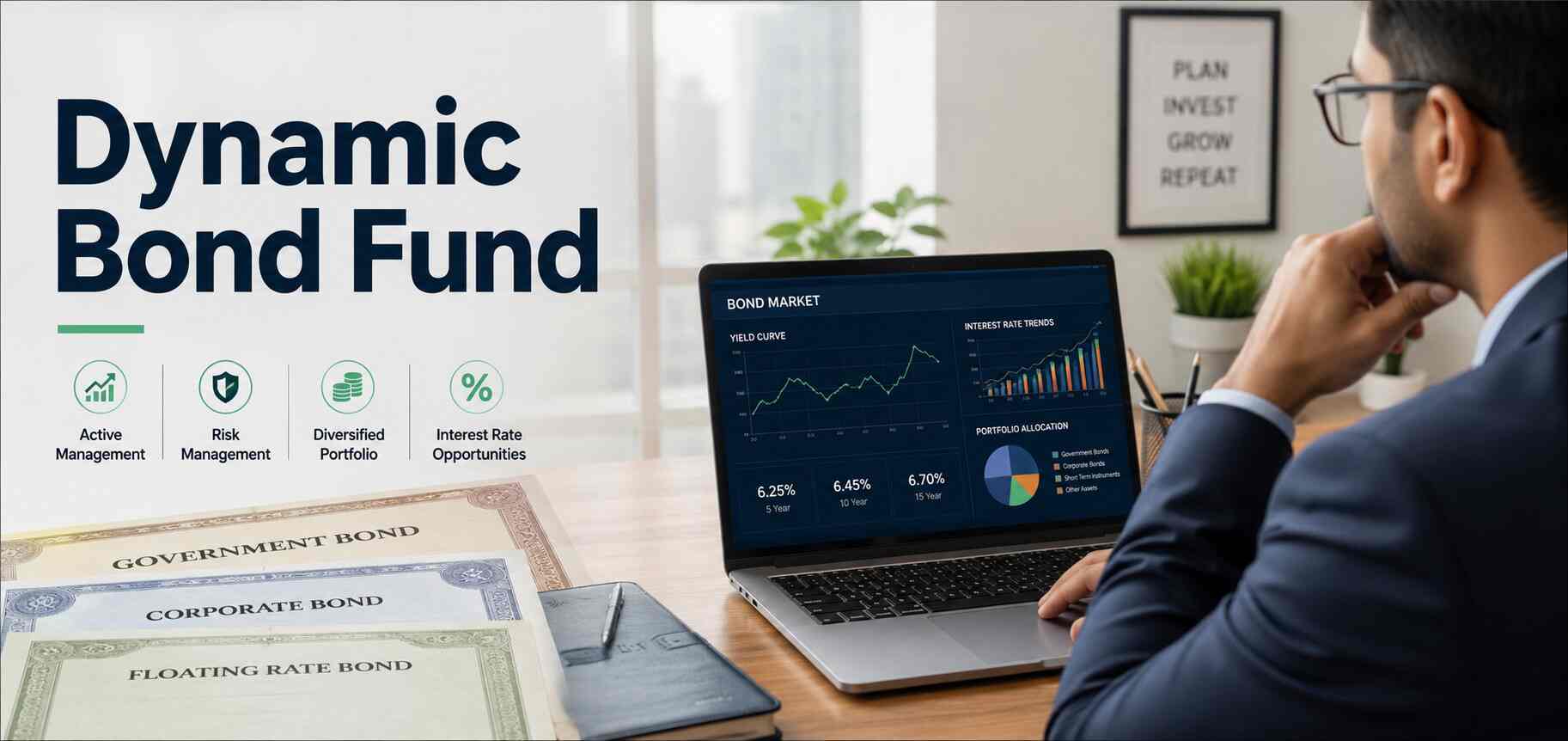 Detailed guide to dynamic bond fund: How it works, benefits, and risks