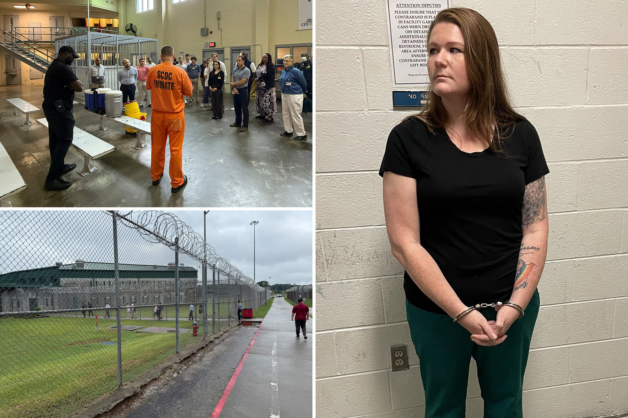 Prison nurse charged with having sex with inmate and smuggling him ...