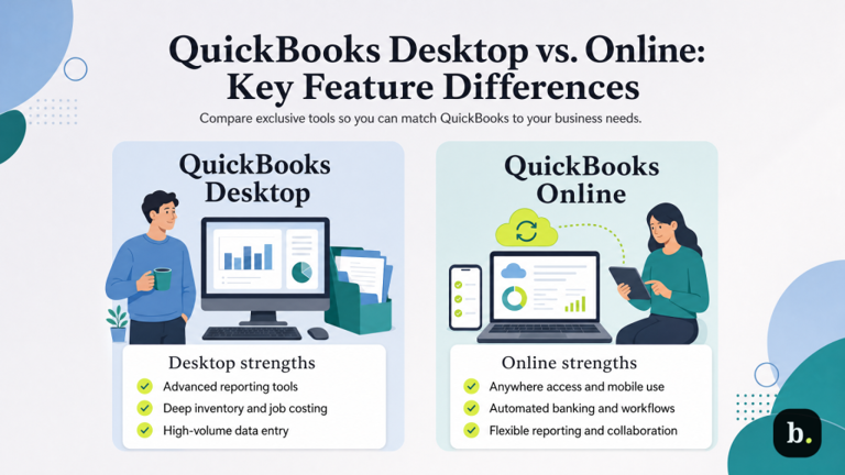 QuickBooks Desktop vs. Online: Which should you use?
