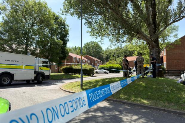Bomb squad called after man barricades himself in home and makes threats