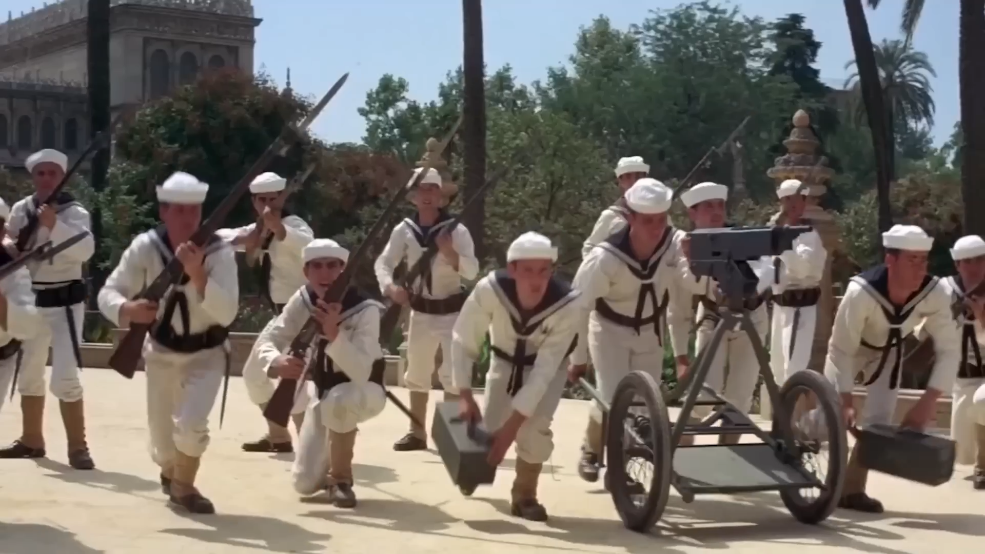 US Navy rifle squads - The forgotten sailors trained to fight on land