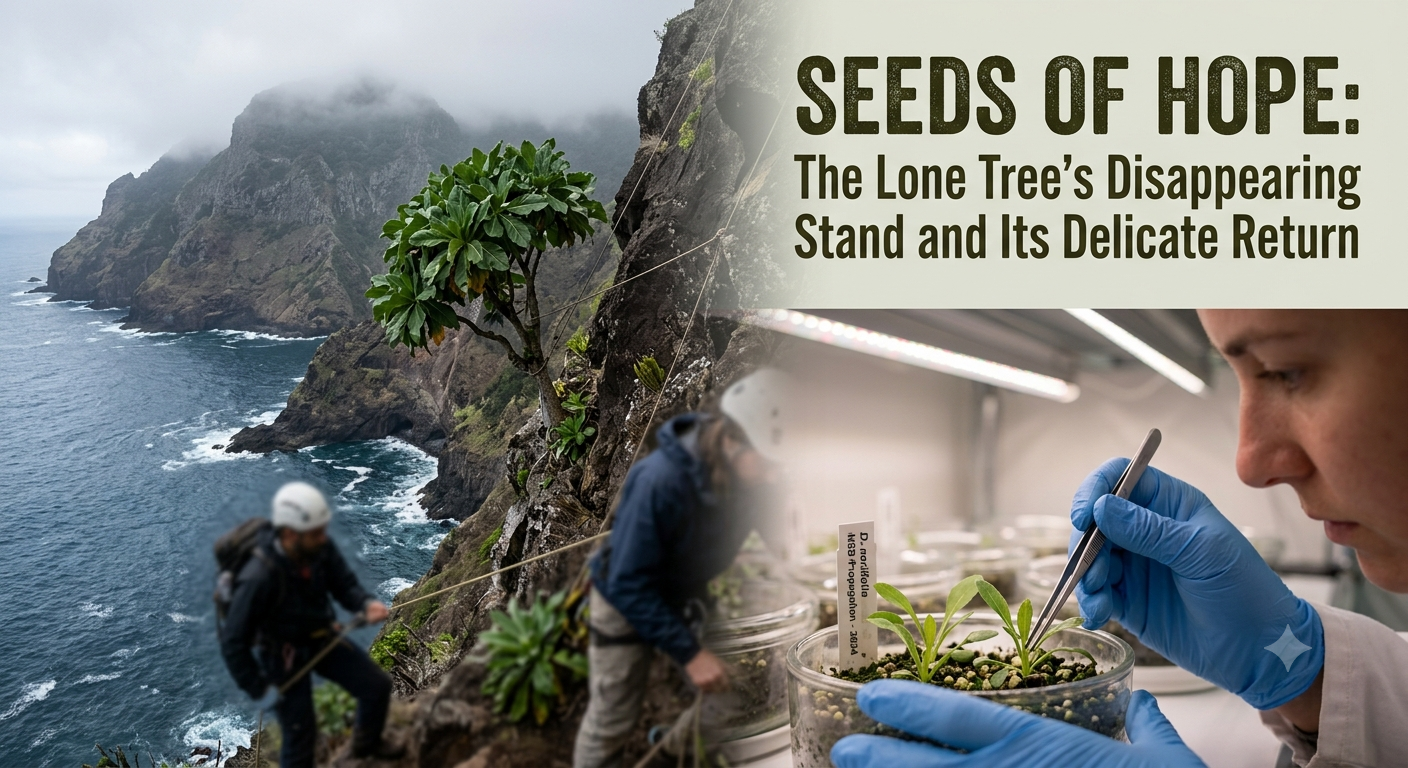 World’s loneliest tree: A plant reduced to a single wild survivor is ...