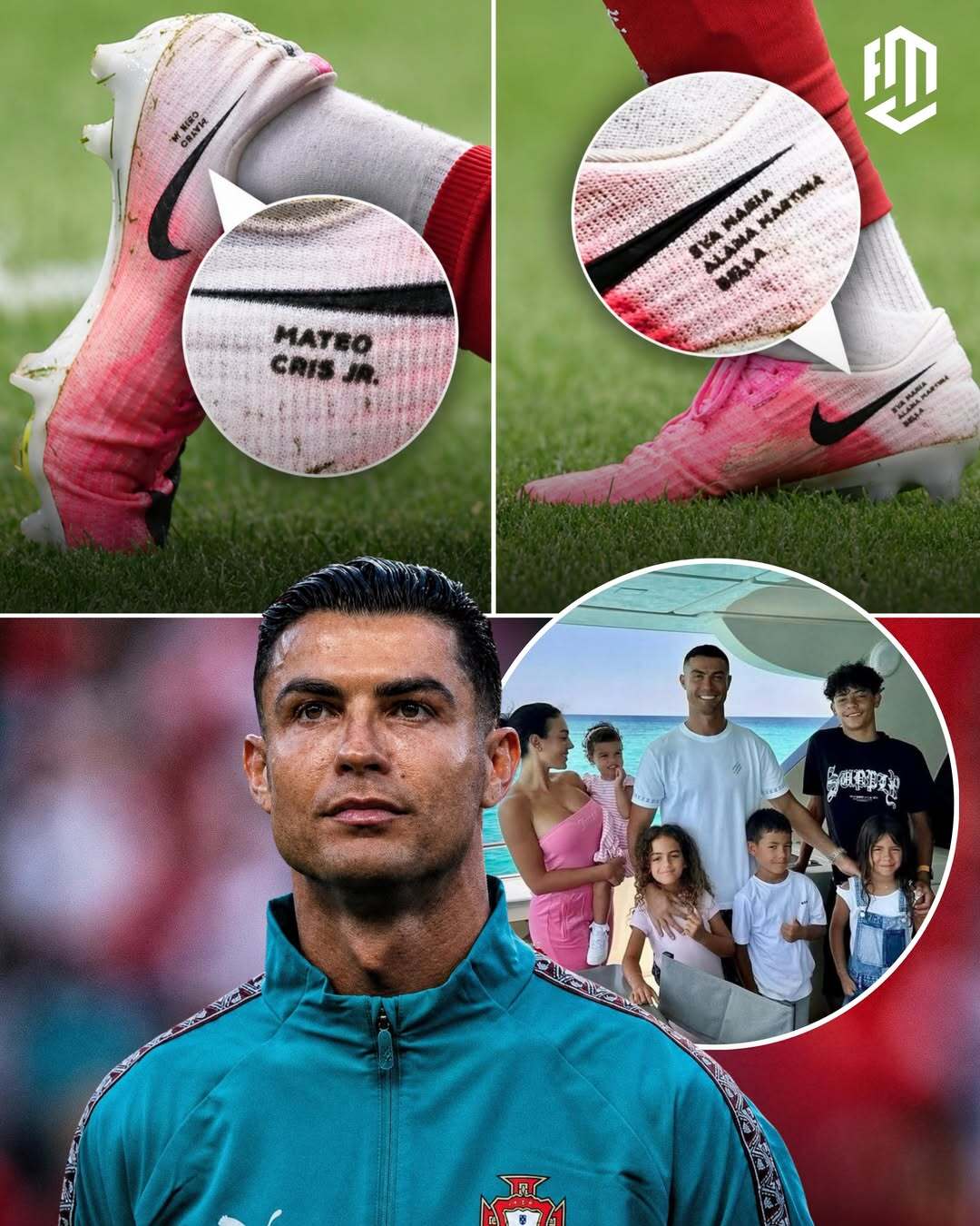 Những đôi giày 'kể chuyện' cuộc đời Ronaldo