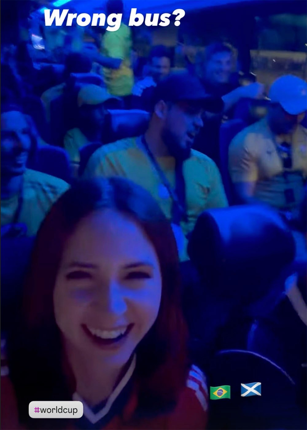 Scottish actress Karen Gillan’s World Cup adventure ends up on the ...