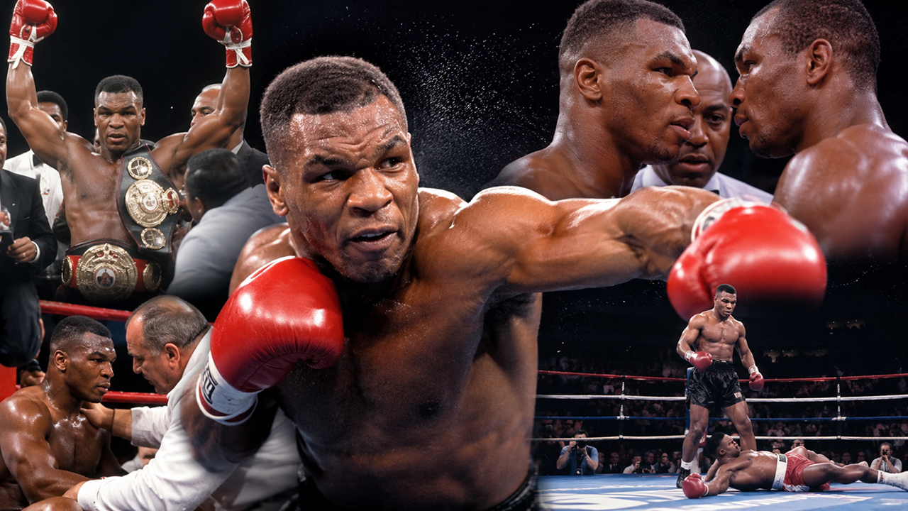 How a teenage Mike Tyson demolished his first 5 opponents using angles ...