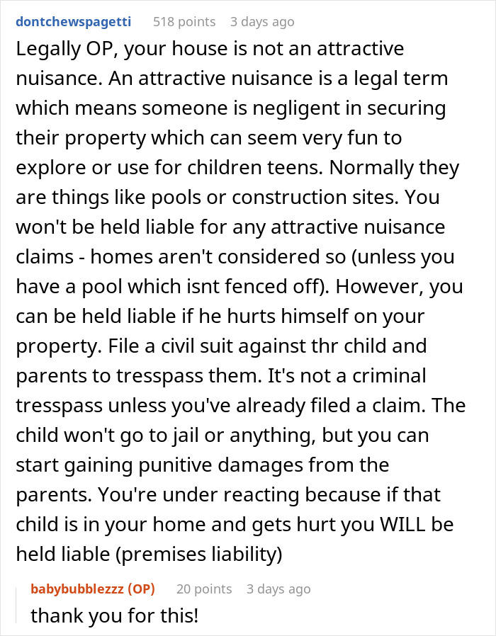 Woman debates reporting neighbors after their young son crawls into her ...