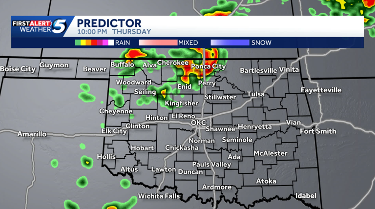 Severe storms spin up tornado, drop heavy rain and hail across Oklahoma ...