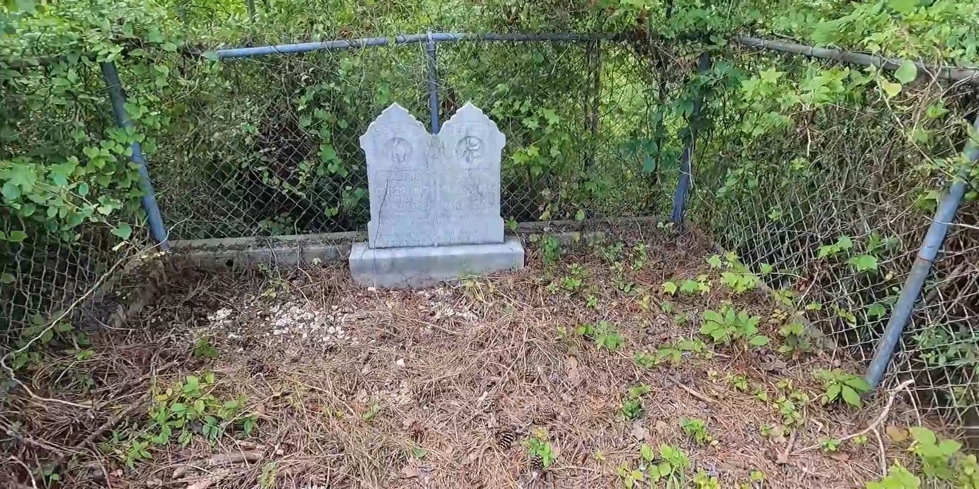 They slammed on the brakes after spotting 2 forgotten graves by the road