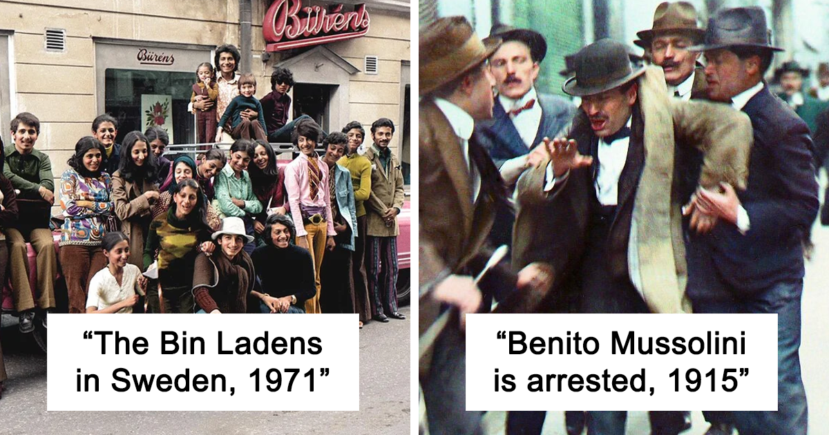 History in color: 29 beautifully colorized historical photographs